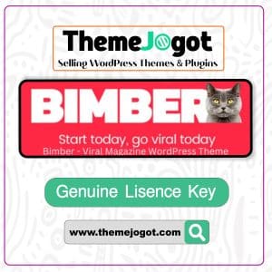 Bimber Theme License Key Activation | Lifetime Auto Update