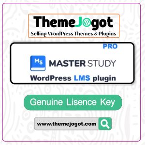 MasterStudy WordPress LMS  Pro plugin License Key Activation