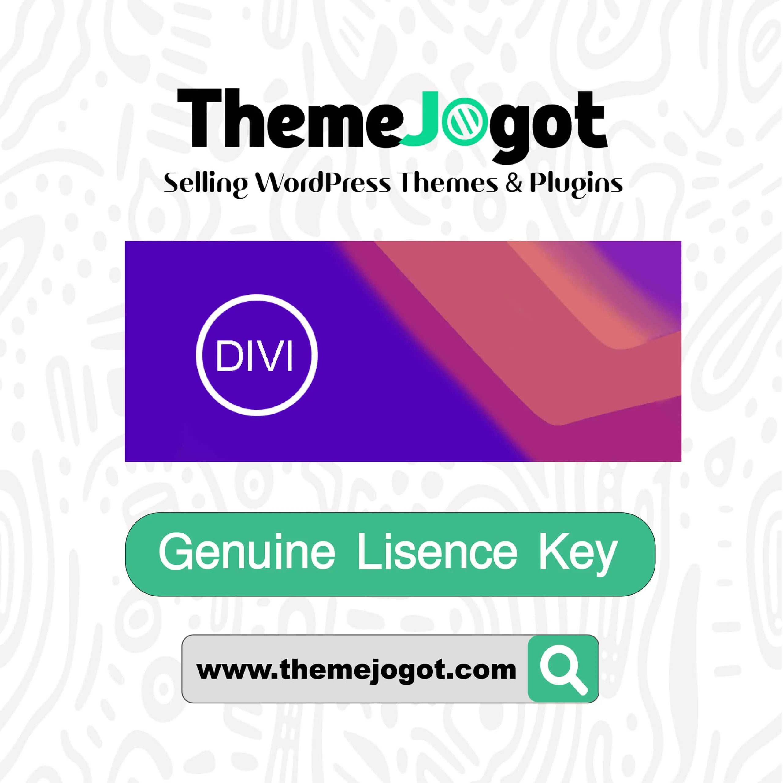 Divi Theme license activation with advanced visual website builder features